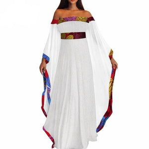 African White Lace Long Dress for Women!