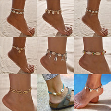 Load image into Gallery viewer, Seashell and Beads Anklets for Women!

