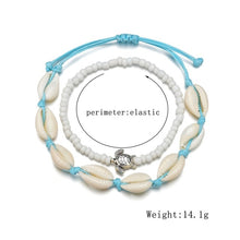 Load image into Gallery viewer, Seashell and Beads Anklets for Women!
