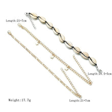 Load image into Gallery viewer, Seashell and Beads Anklets for Women!
