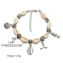 Load image into Gallery viewer, Seashell and Beads Anklets for Women!
