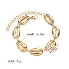 Load image into Gallery viewer, Seashell and Beads Anklets for Women!
