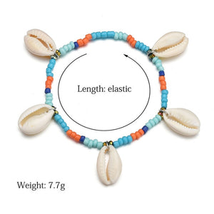 Seashell and Beads Anklets for Women!