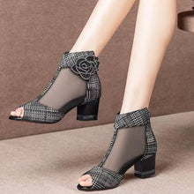 Load image into Gallery viewer, High Heeled Ankle Boots for Women!
