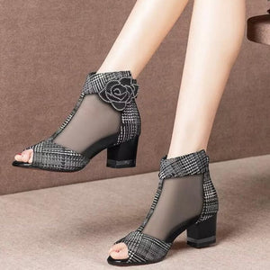 High Heeled Ankle Boots for Women!