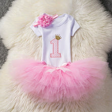 Load image into Gallery viewer, Girl’s Unicorn Dresses for 1st Birthday!

