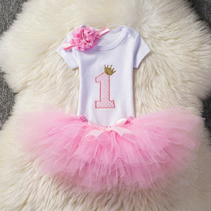 Girl’s Unicorn Dresses for 1st Birthday!