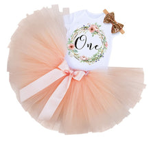 Load image into Gallery viewer, Girl’s Unicorn Dresses for 1st Birthday!
