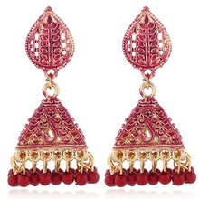 Load image into Gallery viewer, Vintage Luxury Tassel Beaded Dangle Drop Earrings!
