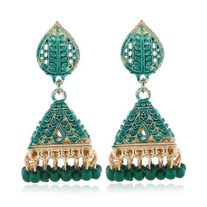 Vintage Luxury Tassel Beaded Dangle Drop Earrings!