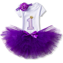 Load image into Gallery viewer, Girl’s Unicorn Dresses for 1st Birthday!
