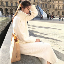 Load image into Gallery viewer, Turtleneck Sweater Dress for Women!
