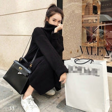 Load image into Gallery viewer, Turtleneck Sweater Dress for Women!
