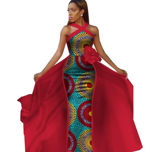 Sleeveless African Dress for Women!