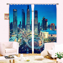 Load image into Gallery viewer, 3D Photo Printing Living Room and Bedroom Window Blackout Curtains!
