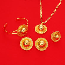 Load image into Gallery viewer, Beautiful Ethiopian, Eritrea, Habesha Jewelry Set!
