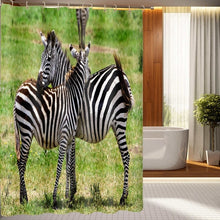 Load image into Gallery viewer, 3D Shower Curtains with Animal Print!
